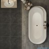 Sanitti Otto wanna wolnostojąca 168x78 + syfon klik-klak biała PU627021680